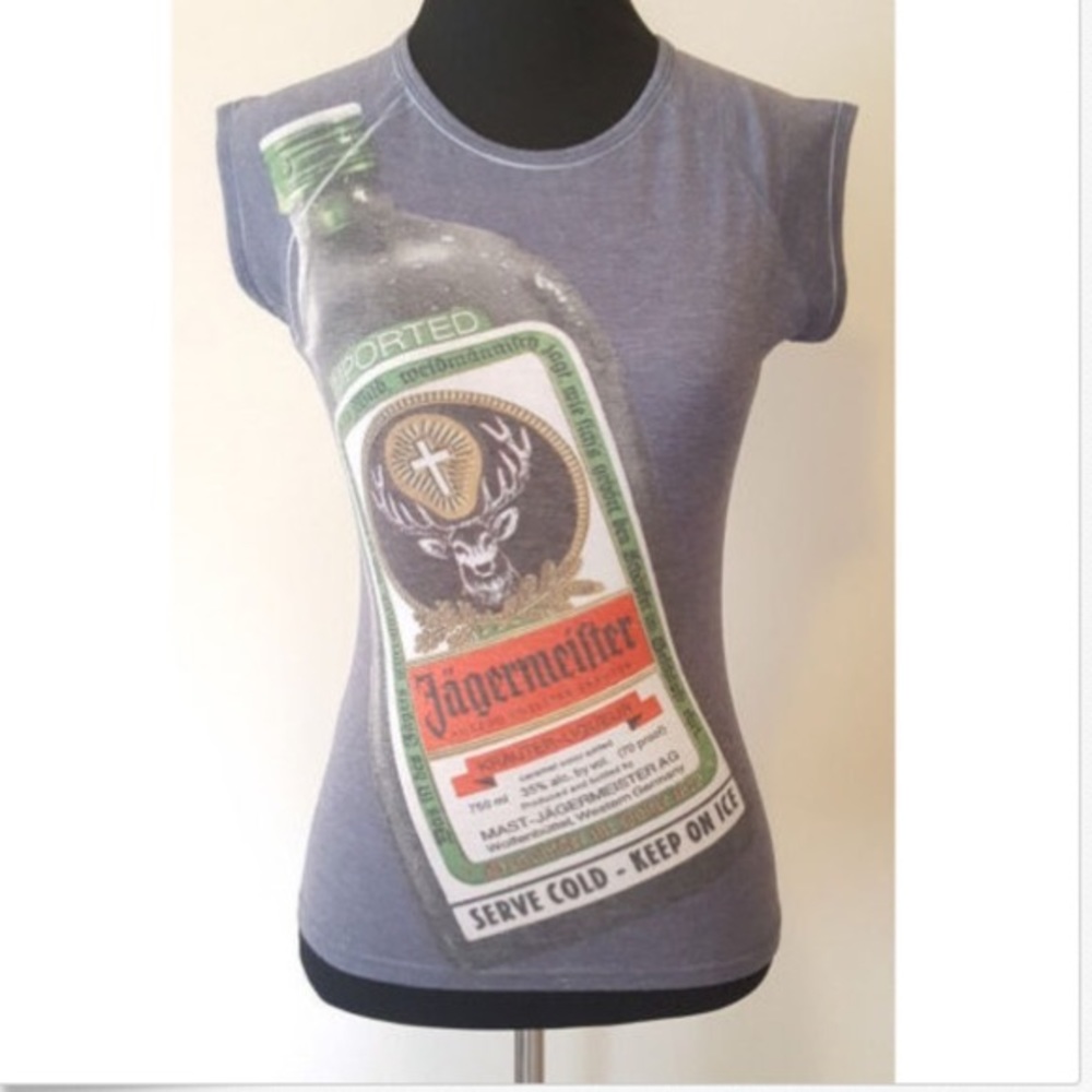 Jagermeister bottle tank top